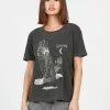 VOLCOM Truly Ringer Womens Tee