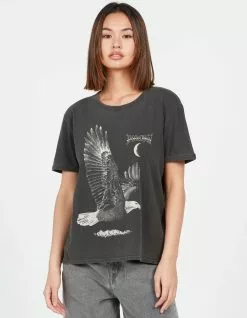 VOLCOM Truly Ringer Womens Tee