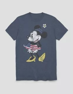 DISNEY Vintage Minnie Flag Fill Tee