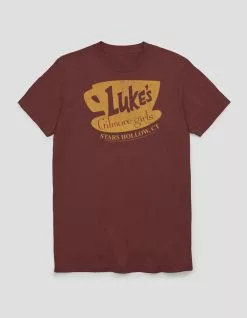 Warner Bros GILMORE GIRLS Distressed Luke's Diner Unisex Tee