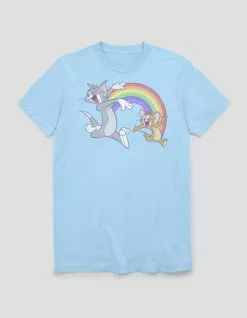 Tom And Jerry TOM & JERRY Buddy Rainbow Unisex Tee