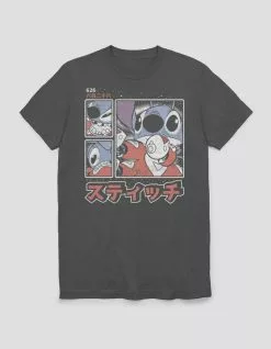 Disney LILO & STITCH Kanji Box Unisex Tee