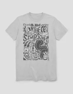 THE SIMPSONS Pop Art Family Unisex Tee