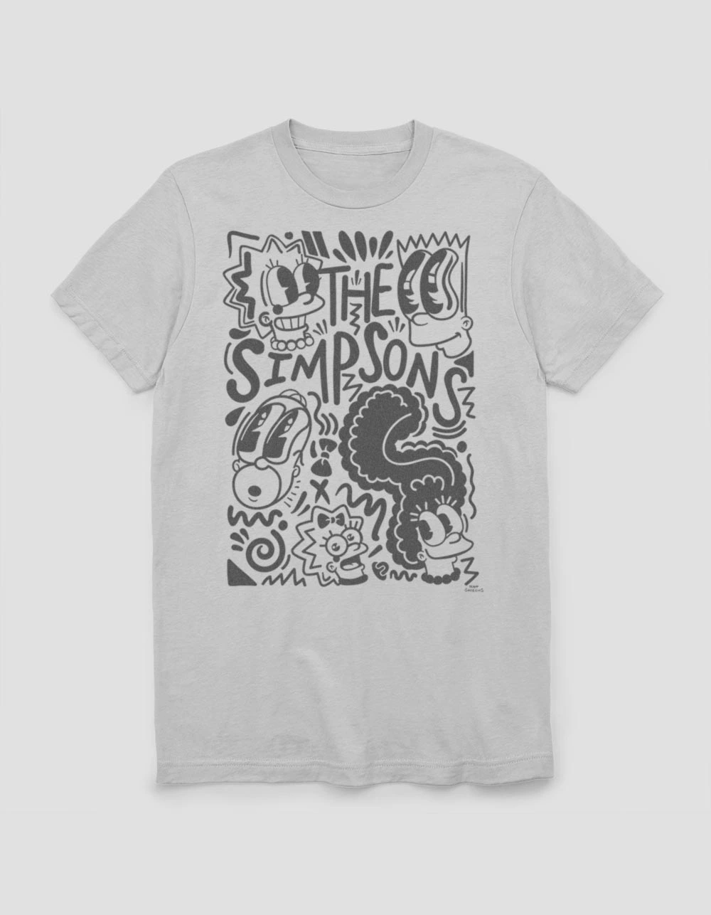 THE SIMPSONS Pop Art Family Unisex Tee