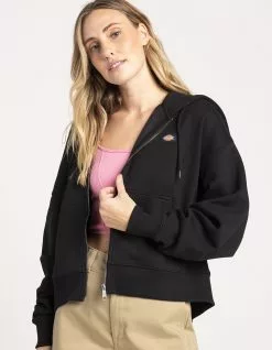 DICKIES Womens Zip-Up Hoodie