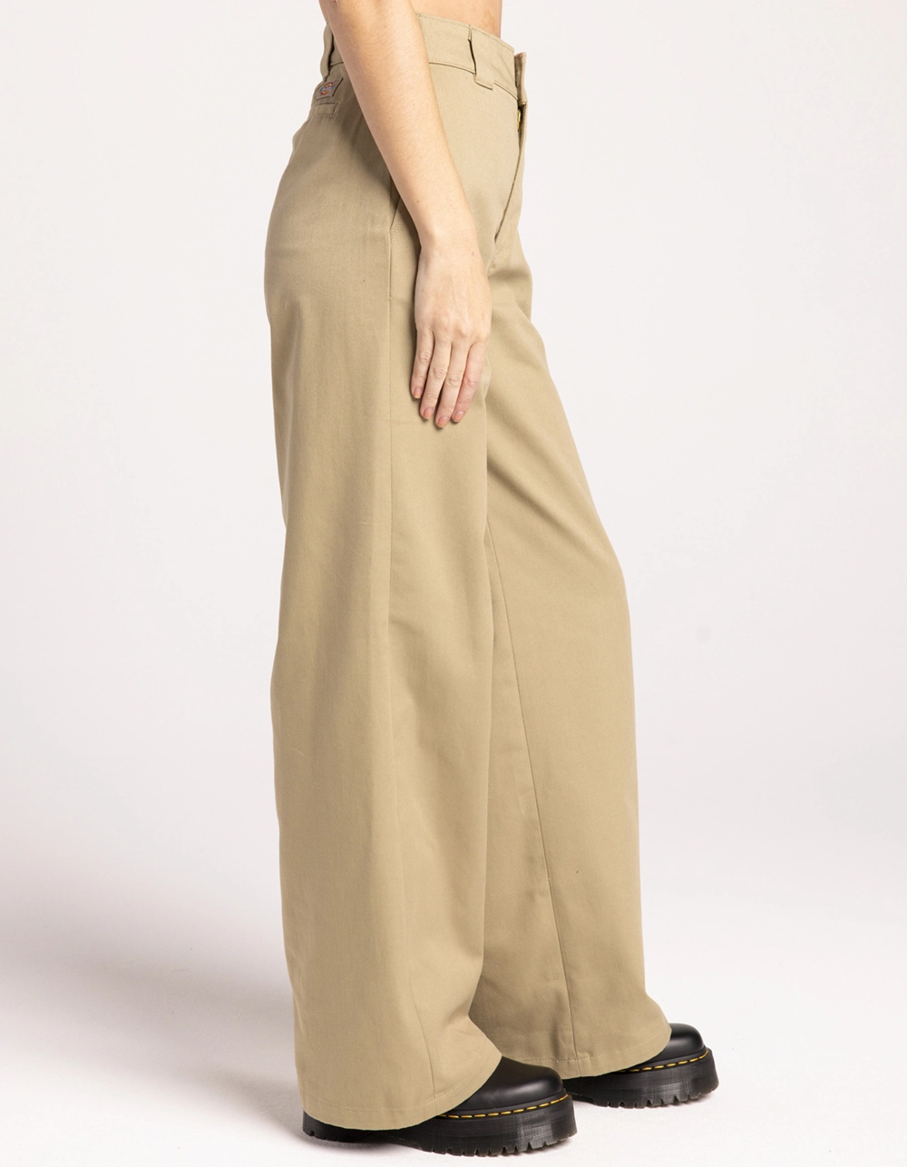 DICKIES Womens Wide Leg Work Pants - Image 2