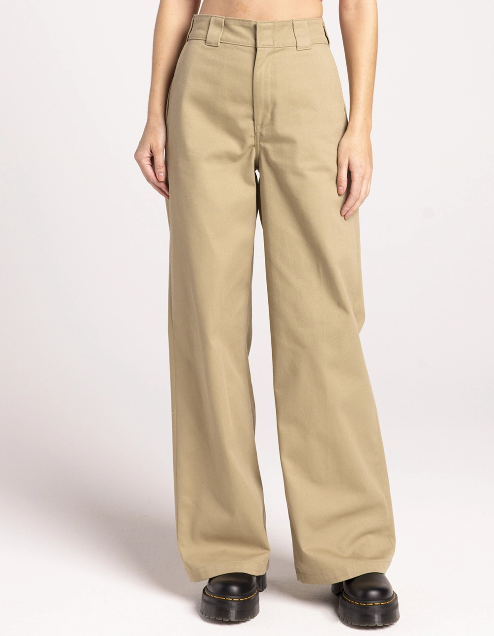 DICKIES Womens Wide Leg Work Pants - Image 3