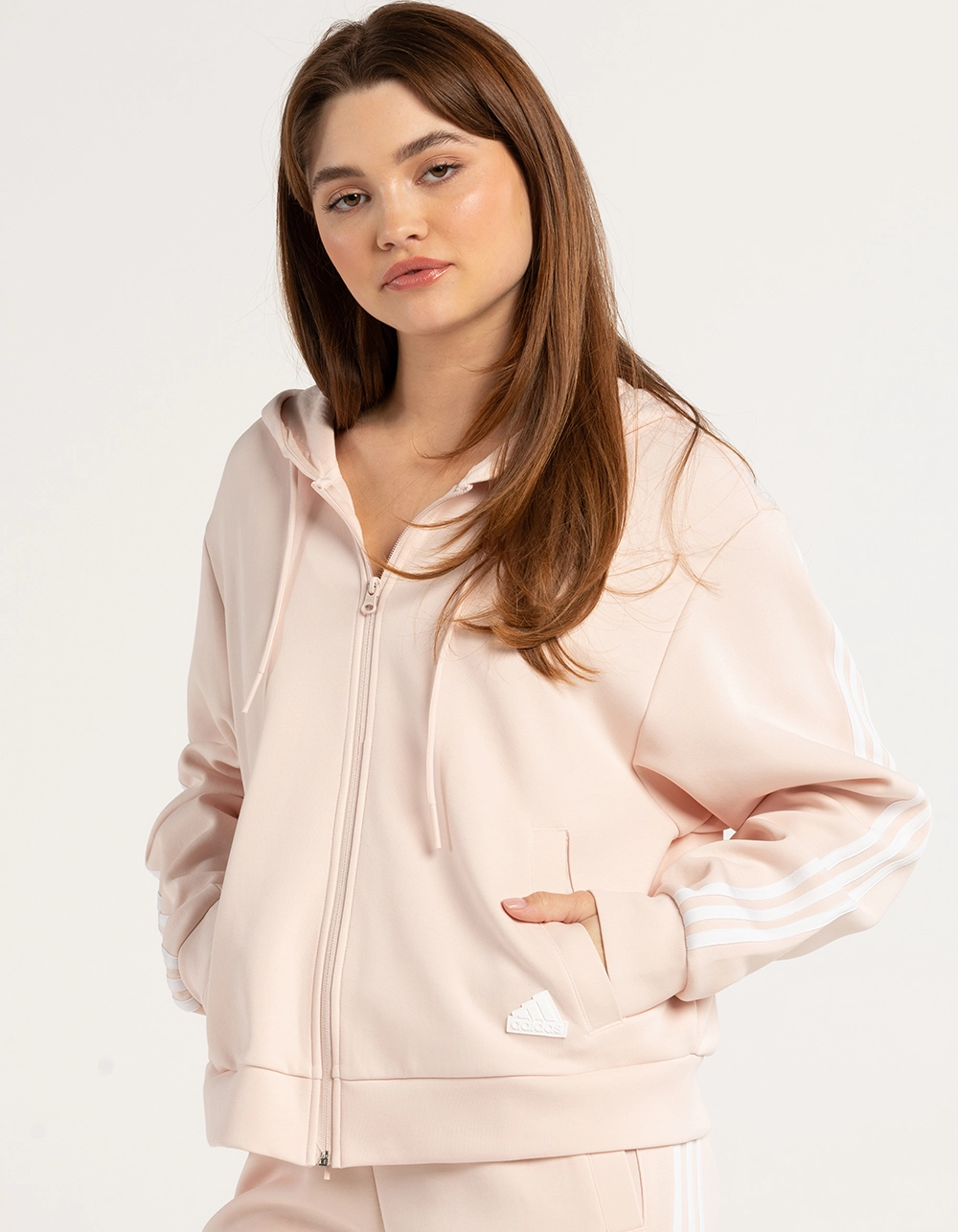 ADIDAS Future Icon Womens Zip-Up Hoodie