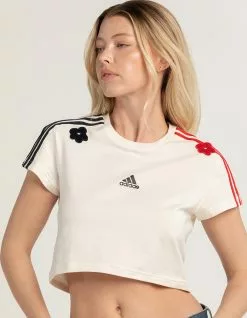 ADIDAS Flower Womens Crop Tee