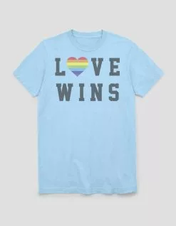 Art/Design RAINBOW Love Wins Unisex Tee