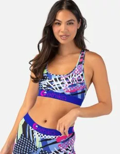 ETHIKA Lithograph Womens Sports Bra