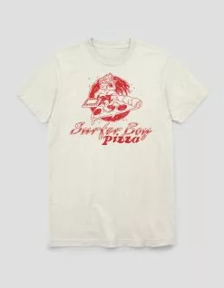 STRANGER THINGS Surfer Pizza Unisex Tee