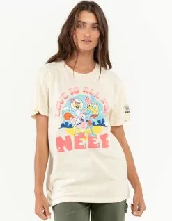 RSQ X SpongeBob Love Is All Womens Tee