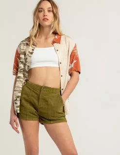 RVCA Daylight Womens Cord Shorts
