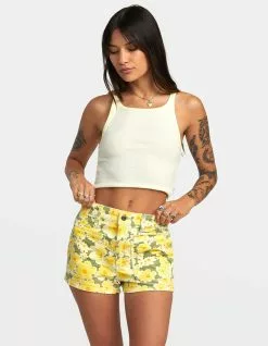 RVCA Belle Womens Corduroy Shorts