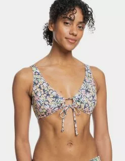 ROXY Printed Beach Classics Bralette Bikini Top