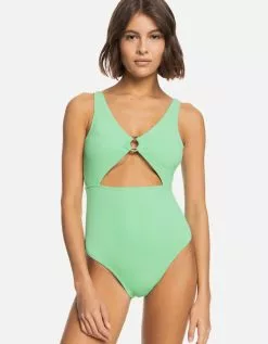 ROXY Color Jam Womens One Piece Swimsuit