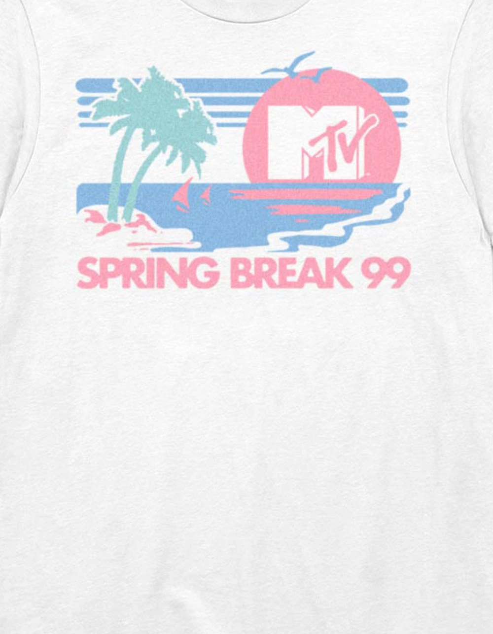 MTV Pastel Beach Unisex Tee - Image 2