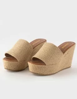 SODA Bounty Womens Platform Wedge Sandals