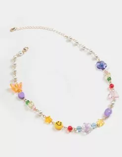 FULL TILT Mixed Beaded And Pearl Necklace