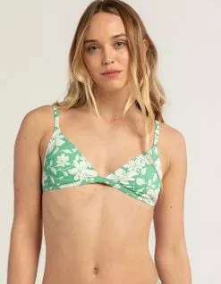 BILLABONG Field Day Scrunched Fixed Triangle Bikini Top