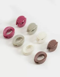 FULL TILT 6 Piece Mini Hair Claw Clips