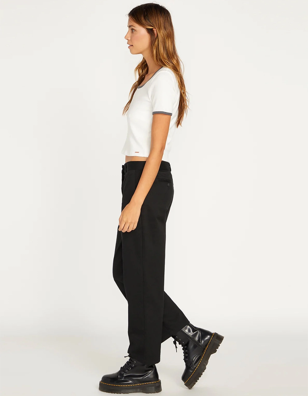 VOLCOM Lowstone Womens Chino Pants - Image 2