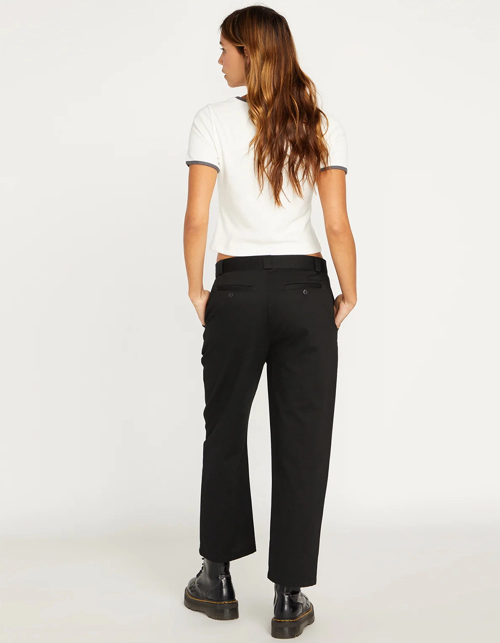 VOLCOM Lowstone Womens Chino Pants - Image 3