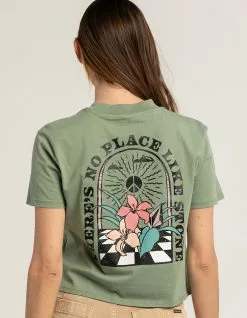 VOLCOM Womens Pocket Crop Tee