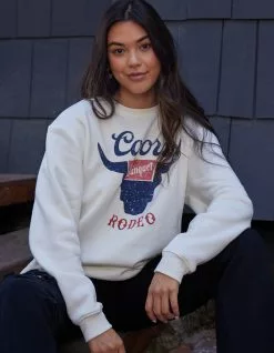 COORS Rodeo Womens Crewneck Sweatshirt