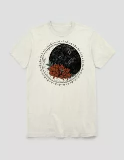 Art/Design FLORAL Moon Bloom Unisex Tee