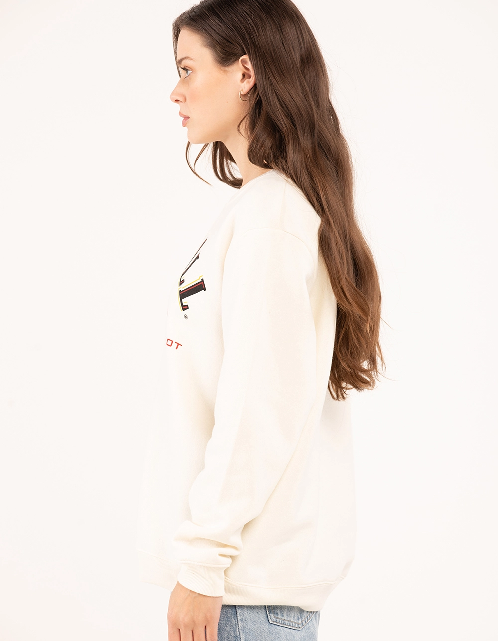 RIPPLE JUNCTION Fireball Womens Crewneck Sweatshirt - Image 5