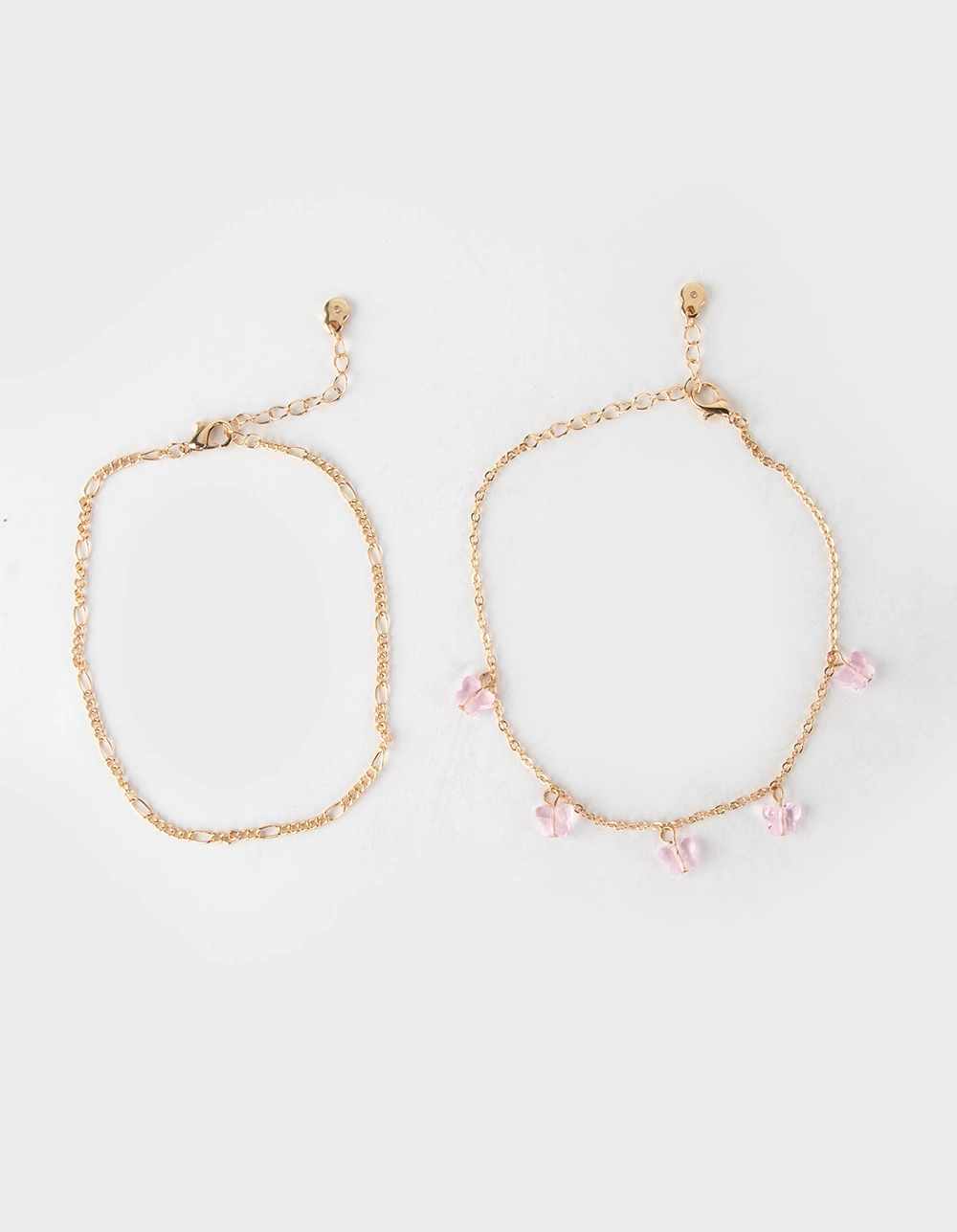 FULL TILT Dainty Butterfly Anklet - Image 3