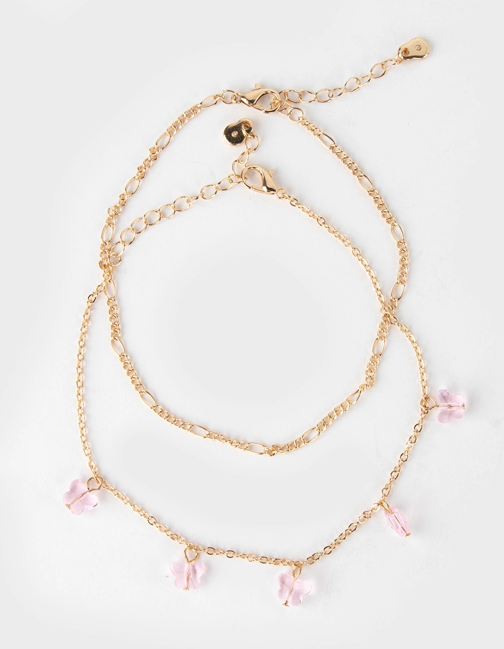 FULL TILT Dainty Butterfly Anklet - Image 5