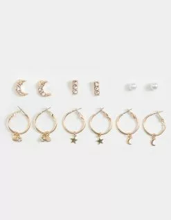 FULL Tilt Celestial Hoop Earring Set