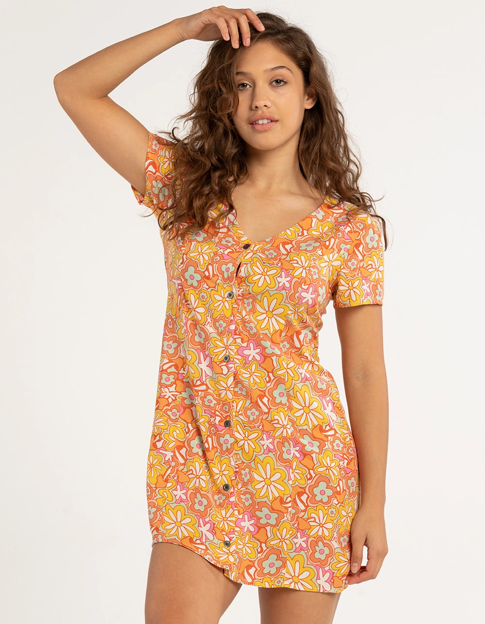 VANS Resort Floral Womens Dress
