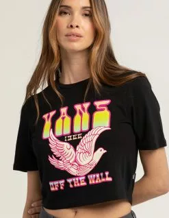VANS Dove Womens Crop Tee