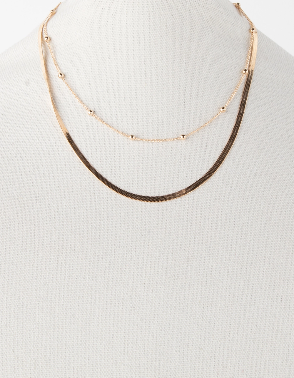 FULL TILT Basic Layered Ball Necklace - Image 2