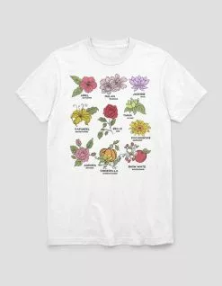 DISNEY Princess Flowers Unisex Tee