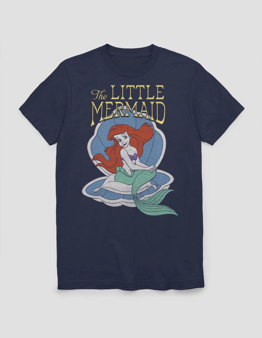 Disney THE LITTLE MERMAID Shell Throne Unisex Tee