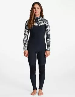 BILLABONG 3/2 Salty Dayz Chest Zip Womens Full Wetsuit