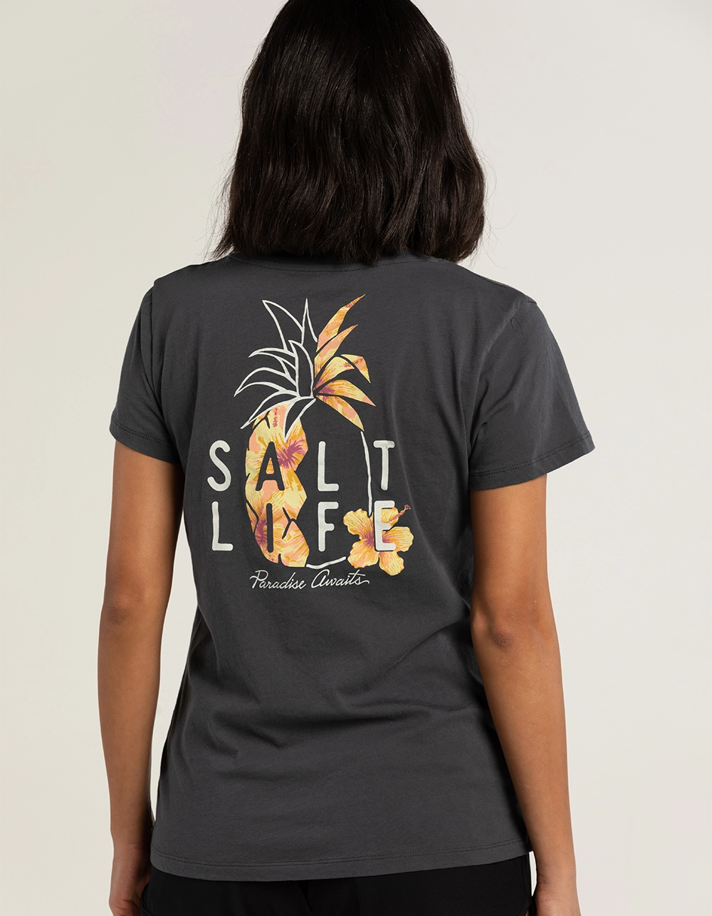 SALT LIFE Pineapple Womens Boyfriend Tee