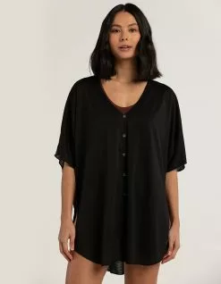 HURLEY Womens Button Up Cover-Up