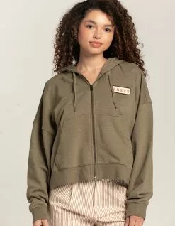 BRIXTON Movement Womens Zip-Up Hoodie