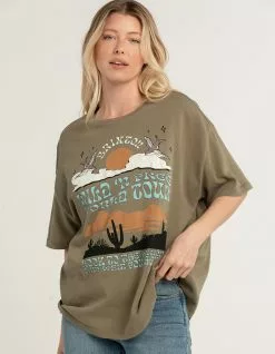 BRIXTON Wild 'N Free Womens Oversized Tee