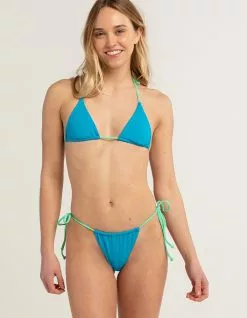 VYB Eye Can High Leg Tie Side Bikini Bottoms