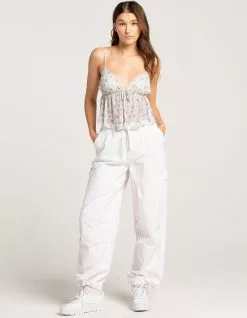 RSQ Womens Low Rise Parachute Pants