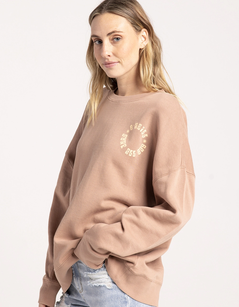 O'NEILL Choice Womens Oversized Crewneck Sweatshirt - Image 3