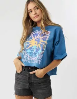 O'NEILL Trippin Womens Oversized Crop Tee