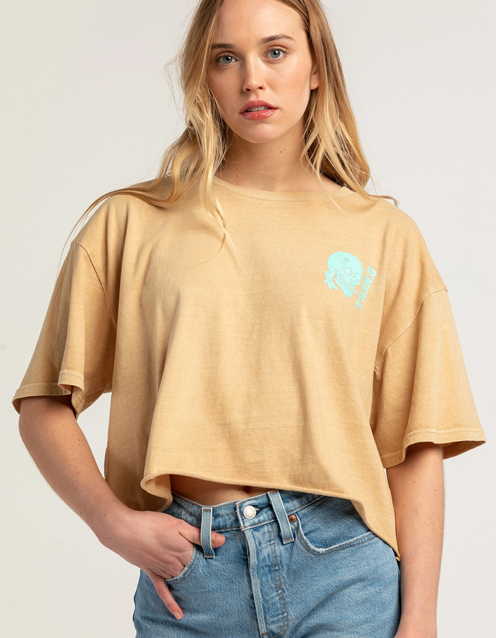 O'NEILL Sea Womens Oversized Crop Tee - Image 2